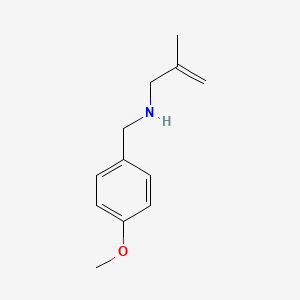 N-(4-Methoxybenzyl)-2-methylprop-2-EN-1-amine