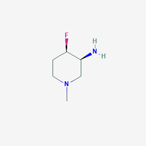 (3S,4R)-4-Fluoro-1-methylpiperidin-3-amine