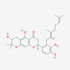 molecular formula C30H36O7 B1245153 Tanariflavanone A 
