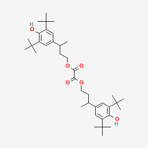 Bis[3-(3,5-di-tert-butyl-4-hydroxyphenyl)butyl] ethanedioate