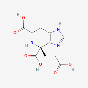 molecular formula C11H13N3O6 B1245169 Mikimopine 