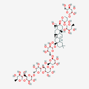 molecular formula C83H136O45 B1245175 Eranthisaponin B 