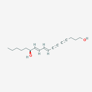 molecular formula C17H24O2 B1245182 Virol A 