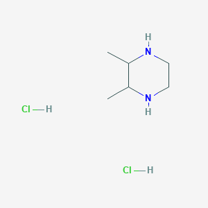 molecular formula C6H16Cl2N2 B12451997 2,3-Dimethylpiperazine dihydrochloride CAS No. 2710280-47-8