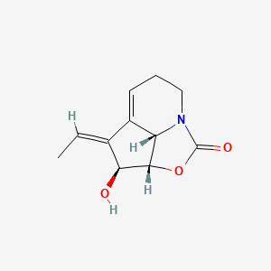 molecular formula C11H13NO3 B1245216 Streptazolin CAS No. 80152-07-4