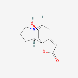 molecular formula C12H15NO3 B1245217 Epibubbialine 