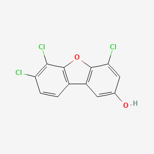 8-Hydroxy-3,4,6-trichlorodibenzofuran