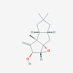 6,7-Epoxy-4(15)-hirsutene-5-ol