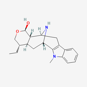molecular formula C20H26N2O2 B1245232 Raumacline 