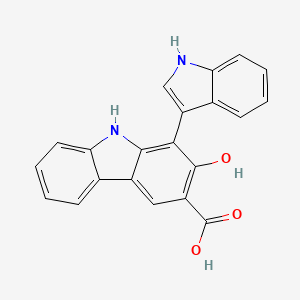 molecular formula C21H14N2O3 B1245243 Pityriazole 