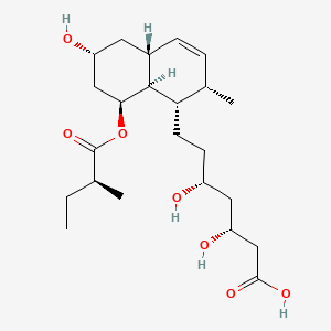 molecular formula C23H38O7 B1245248 Dihydroeptastatin 