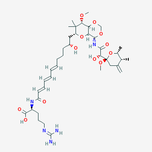 molecular formula C39H63N5O12 B1245255 Onnamide 