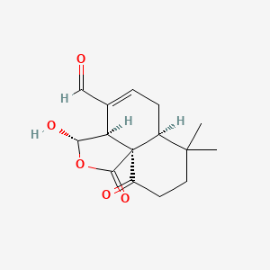 molecular formula C15H18O5 B1245262 Kuehneromycin A 