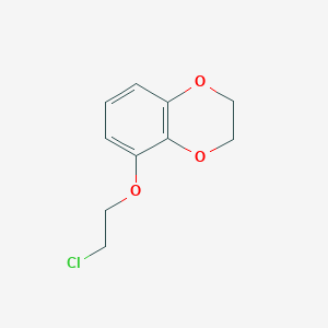 1,4-Benzodioxin, 5-(2-chloroethoxy)-2,3-dihydro-