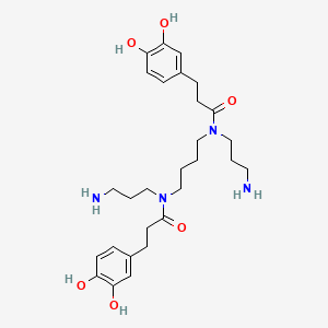 molecular formula C28H42N4O6 B1245285 Kukoamine C 