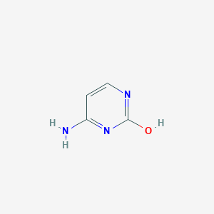 molecular formula C4H5N3O B012453 胞嘧啶 CAS No. 107646-84-4