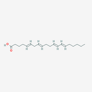 molecular formula C20H32O2 B1245303 Icosa-5,8,12,14-tetraenoic acid 