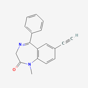 molecular formula C18H14N2O B1245307 Unii-pkw6uck55B CAS No. 183239-39-6