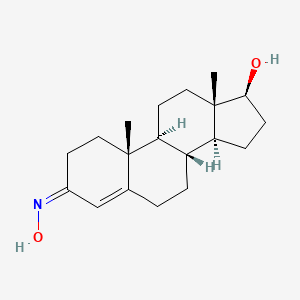 molecular formula C19H29NO2 B1245322 Testosterone oxime CAS No. 6911-95-1