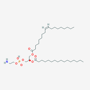 molecular formula C39H76NO8P B1245335 1-油酰-2-棕榈酰-sn-甘油-3-磷酸乙醇胺 