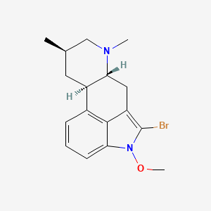 molecular formula C17H21BrN2O B1245345 Pibocin B 