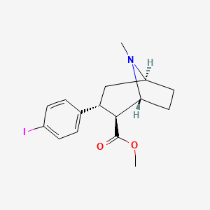 methyl (1R,2S,3R,5S)-3-(4-iodophenyl)-8-methyl-8-azabicyclo[3.2.1]octane-2-carboxylate