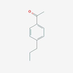 molecular formula C11H14O B124536 1-(4-丙基苯基)乙酮 CAS No. 2932-65-2
