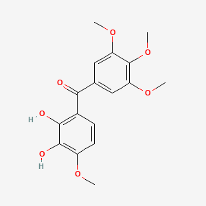 molecular formula C17H18O7 B1245368 Hydroxyphenstatin 