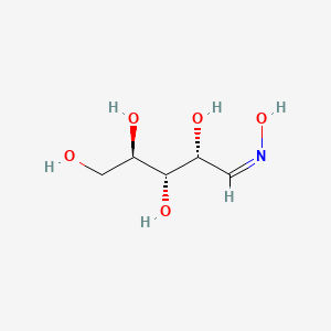 molecular formula C5H11NO5 B1245373 D-Arabinose oxime CAS No. 36722-81-3