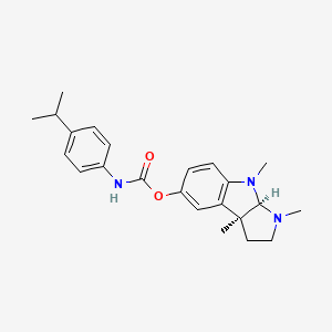 molecular formula C23H29N3O2 B1245408 4-Isopropylphenserine CAS No. 145209-39-8