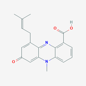 molecular formula C19H18N2O3 B1245414 Endophenazine B 