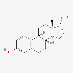 molecular formula C18H24O2 B1245431 Estra-1,3,5(10)-triene-3,17-diol 