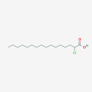 molecular formula C16H31ClO2 B1245446 2-氯十六碳酸 CAS No. 19117-92-1
