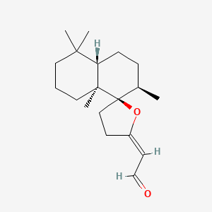 molecular formula C19H30O2 B1245452 Vitex norditerpenoid 1 