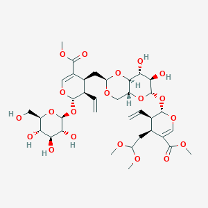 molecular formula C36H52O20 B1245470 Korolkoside 