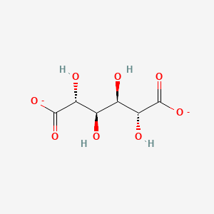 molecular formula C6H8O8-2 B1245479 L-mannarate 
