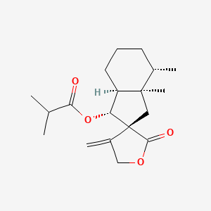 molecular formula C19H28O4 B1245502 Bakkenolide I 