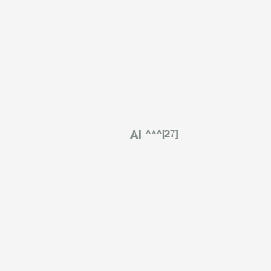 molecular formula Al B1245508 铝-27 