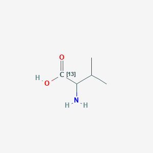 molecular formula C5H11NO2 B124551 DL-缬氨酸-1-13C CAS No. 152840-81-8