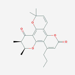 molecular formula C22H24O5 B1245517 Pseudocalanolide D 