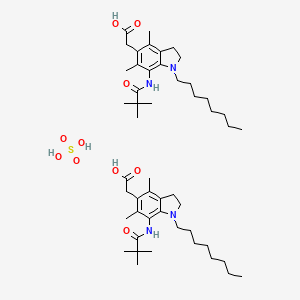 molecular formula C50H82N4O10S B1245523 帕替米贝硫酸盐 CAS No. 608510-47-0
