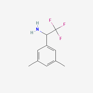 1-(3,5-Dimethylphenyl)-2,2,2-trifluoroethylamine