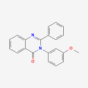 3-(3-Methoxyphenyl)-2-phenylquinazolin-4-one