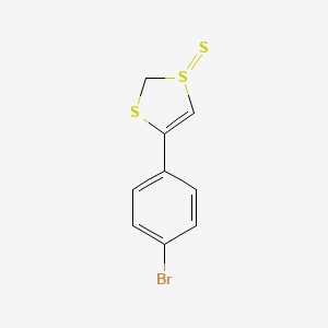 4-(4-Bromophenyl)-1-sulfanylidene-1,3-dithiole