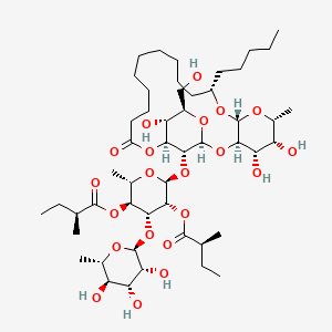 molecular formula C50H86O21 B1245549 三色素 A 