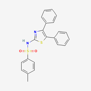 N-(4,5-diphenyl-1,3-thiazol-2-yl)-4-methylbenzenesulfonamide