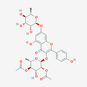 molecular formula C31H34O16 B1245553 粗根糖苷 A 