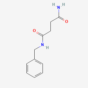 molecular formula C11H14N2O2 B12455576 N-benzylbutanediamide 