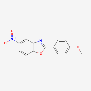 2-(4-Methoxyphenyl)-5-nitro-1,3-benzoxazole