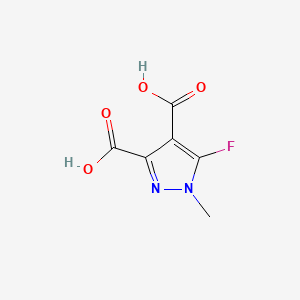 5-fluoro-1-methyl-1H-pyrazole-3,4-dicarboxylic acid